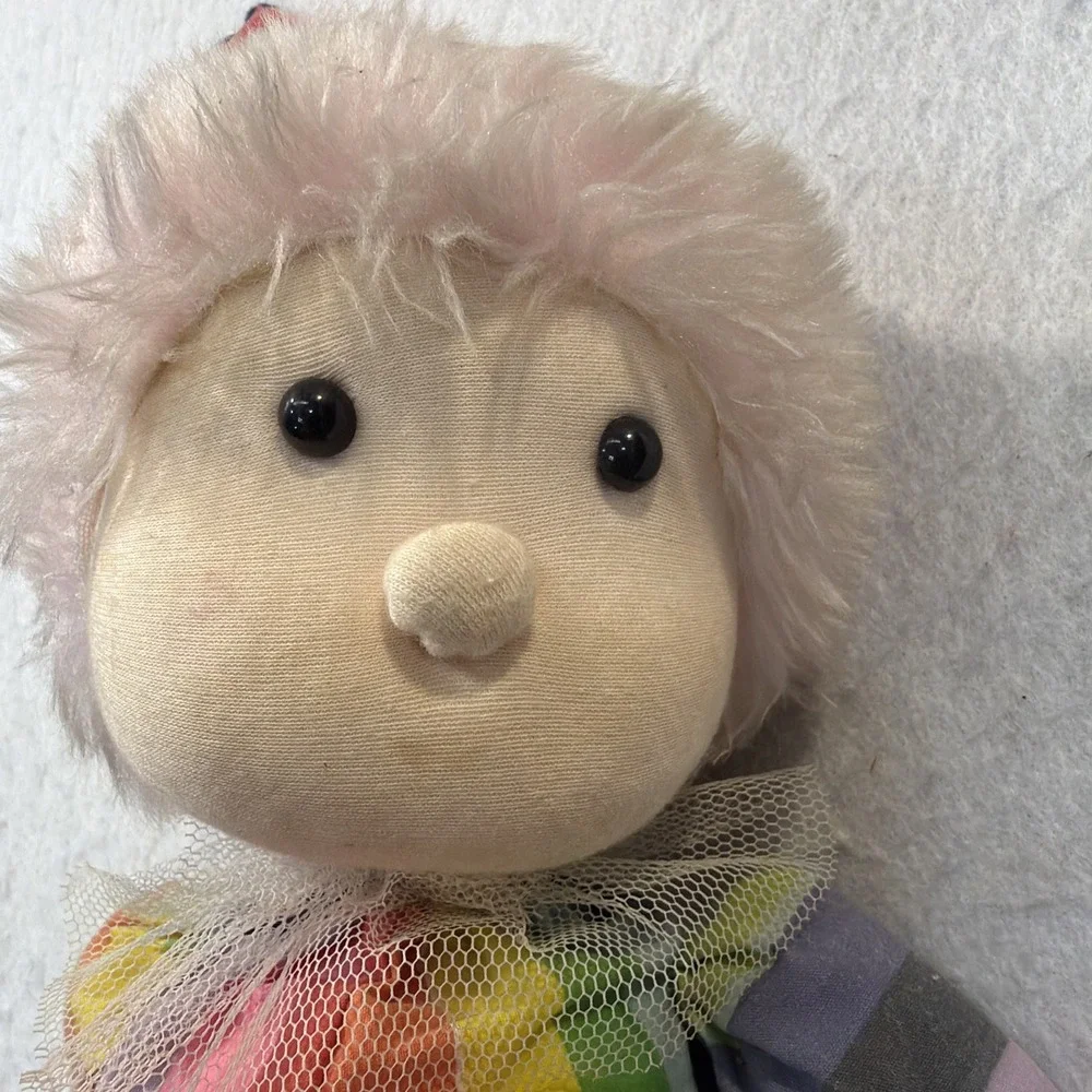VTG Musical Clown Doll Head Moves To The Music Made In‎ Taiwan colorful Works